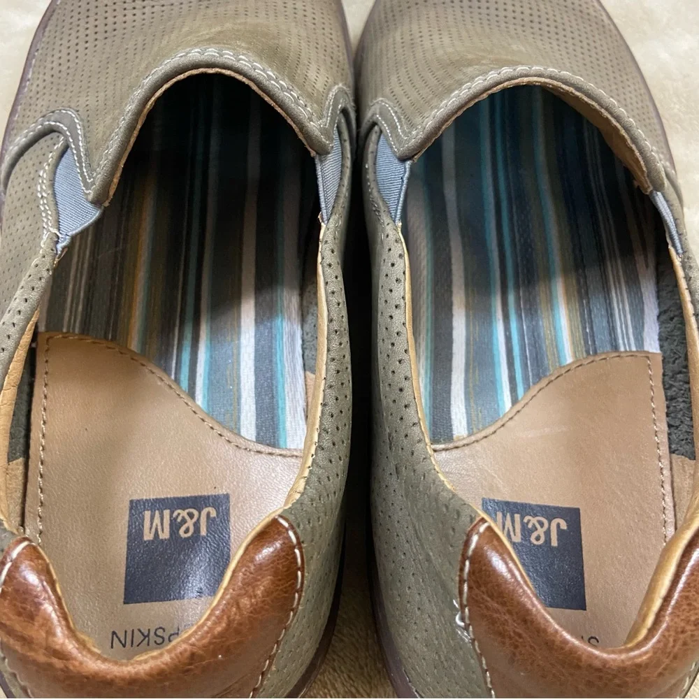 J & M Sheepskin Slip-on Shoes size 10M